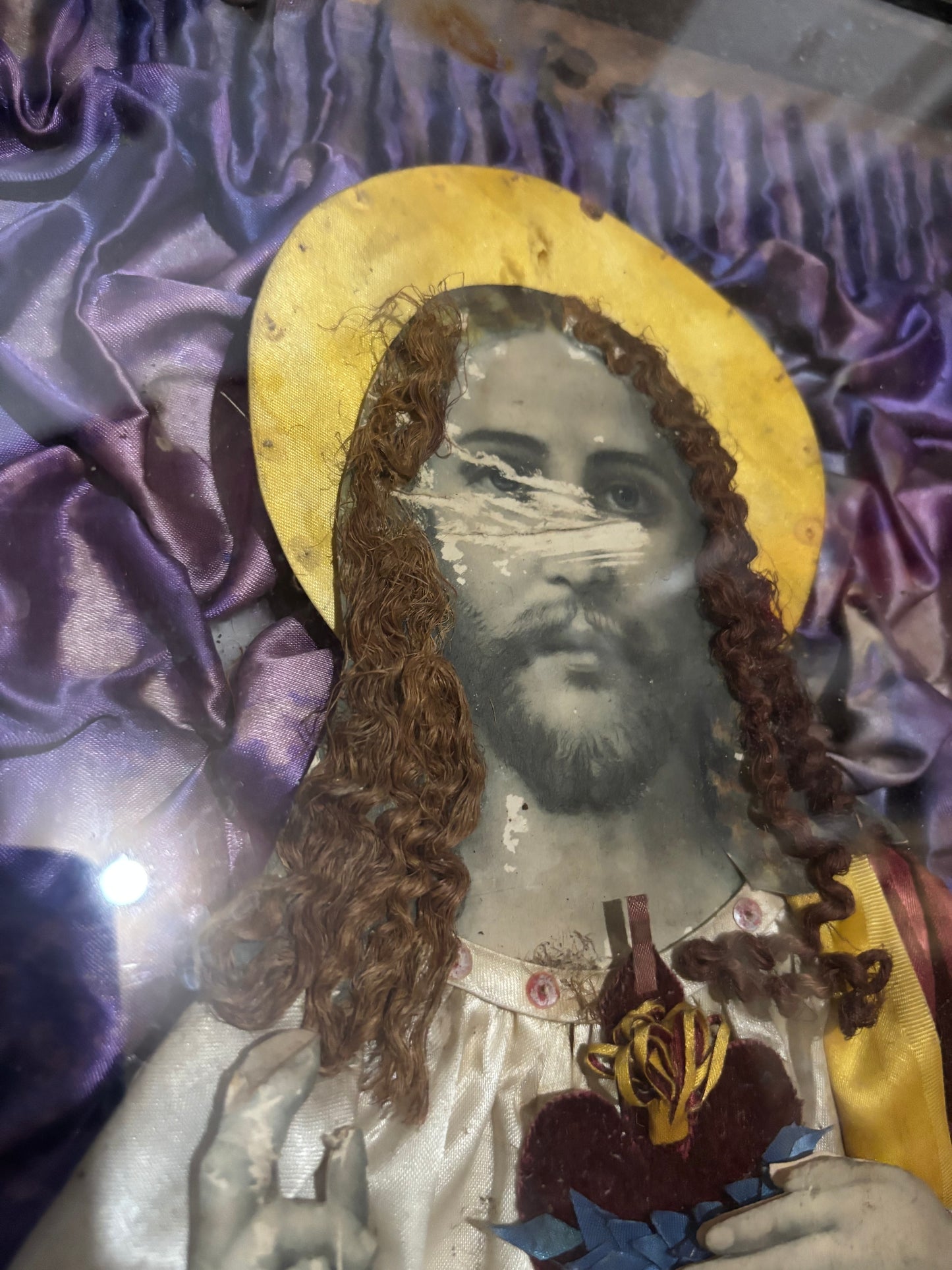 Old Christ the King wall display Filipiniana