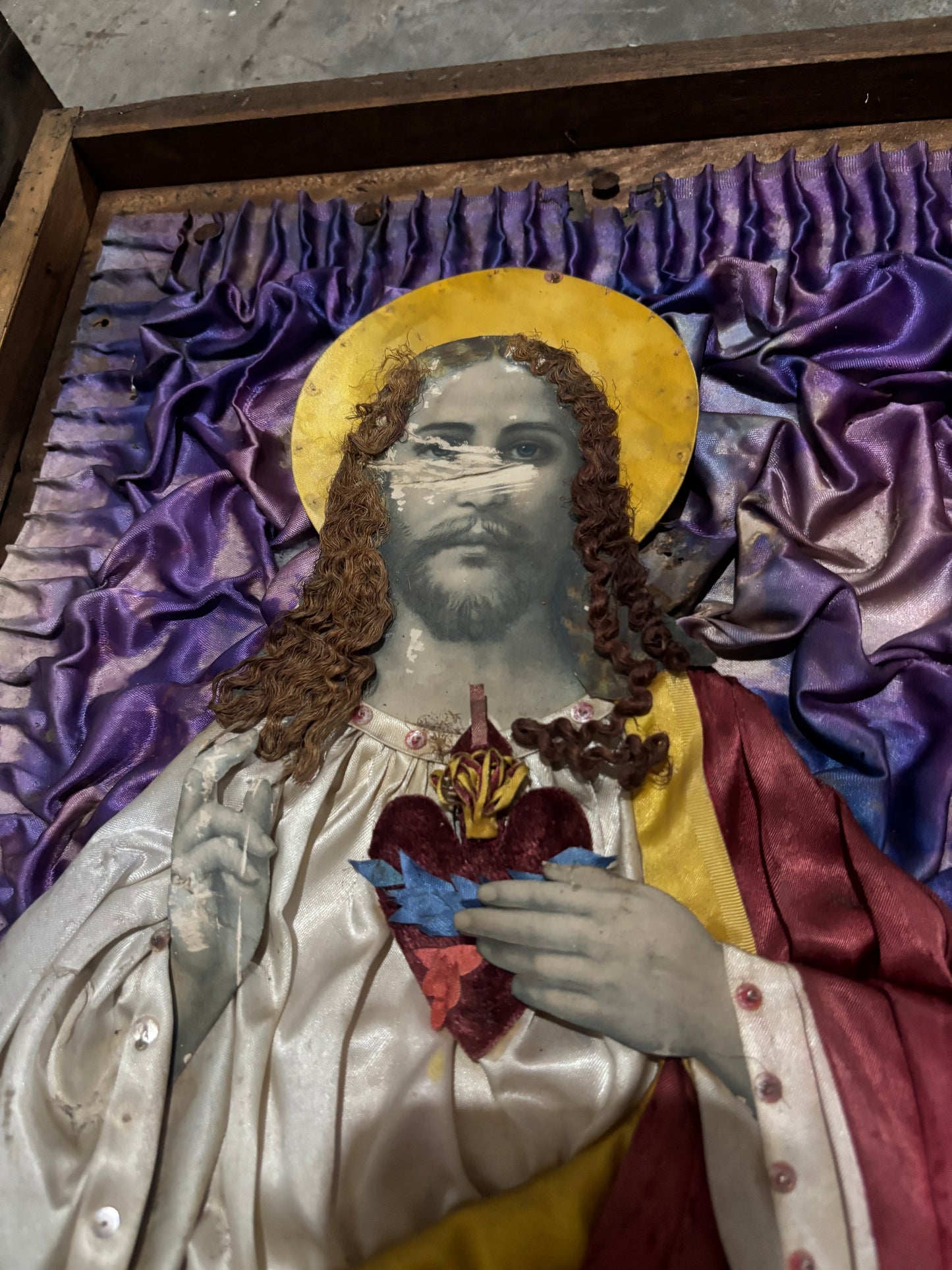 Old Christ the King wall display Filipiniana