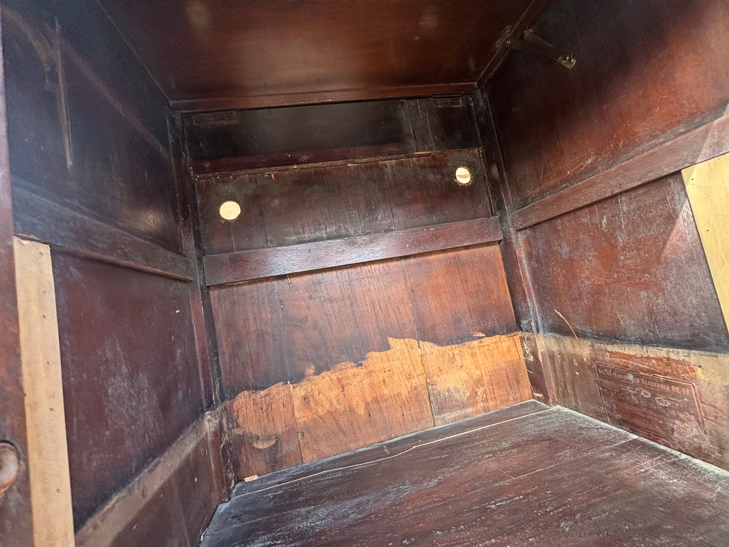 Cash on Pick up only Rare 1930 Victor Radio Cabinet only Repurpose