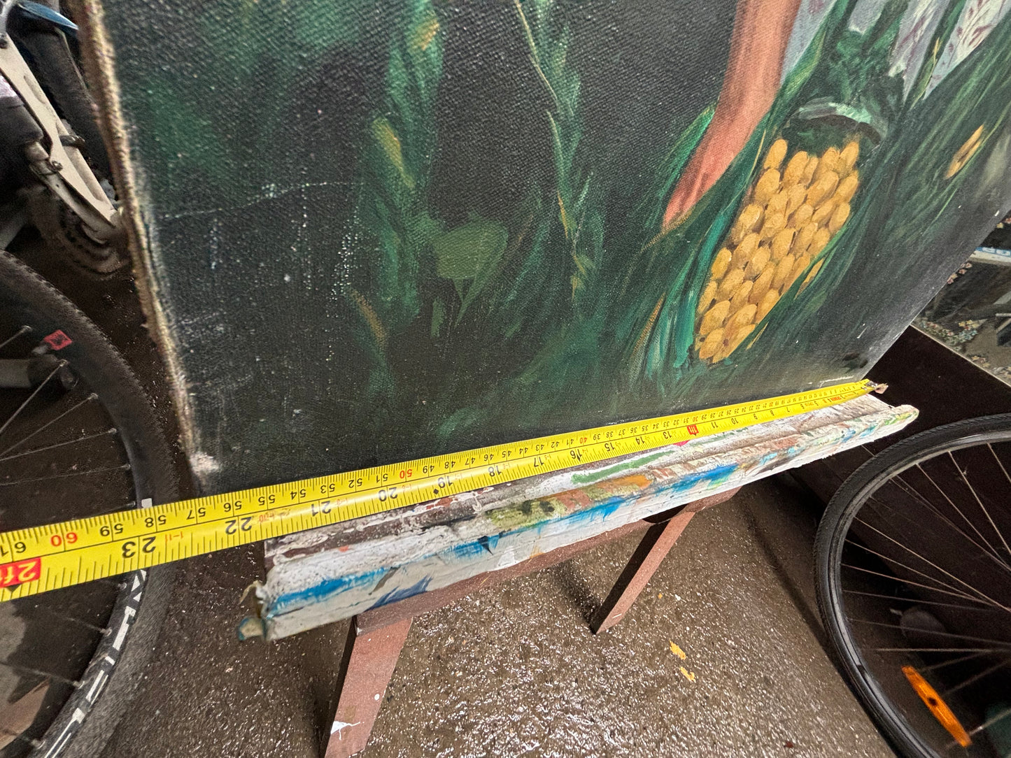 COD for Metro Manila only and near by provinces Old Fruit Vendor painting Mabini art