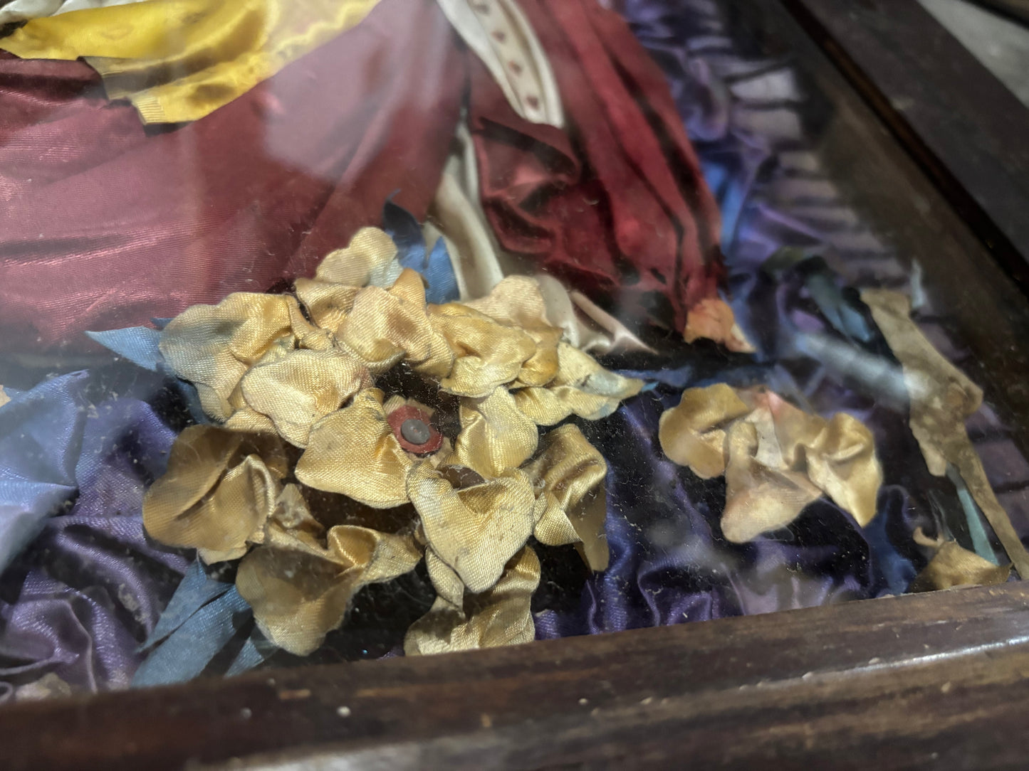 Old Christ the King wall display Filipiniana