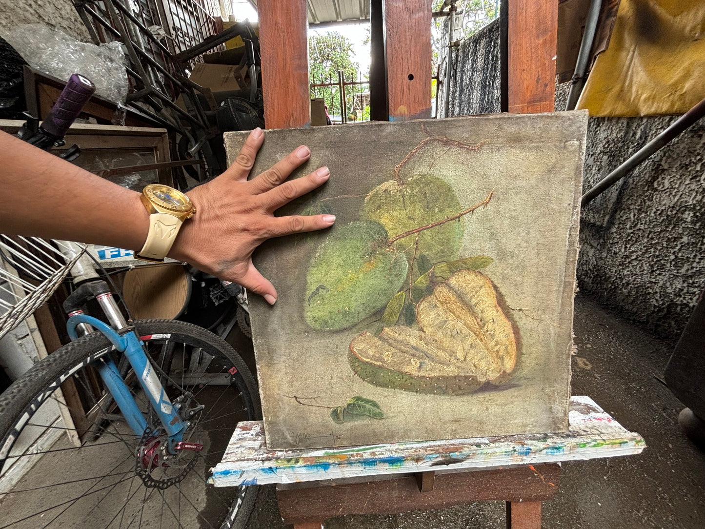 COD for Metro Manila and near by Provinces only ,Old Guyabano Painting by JD Castro ( review all picture and details )
