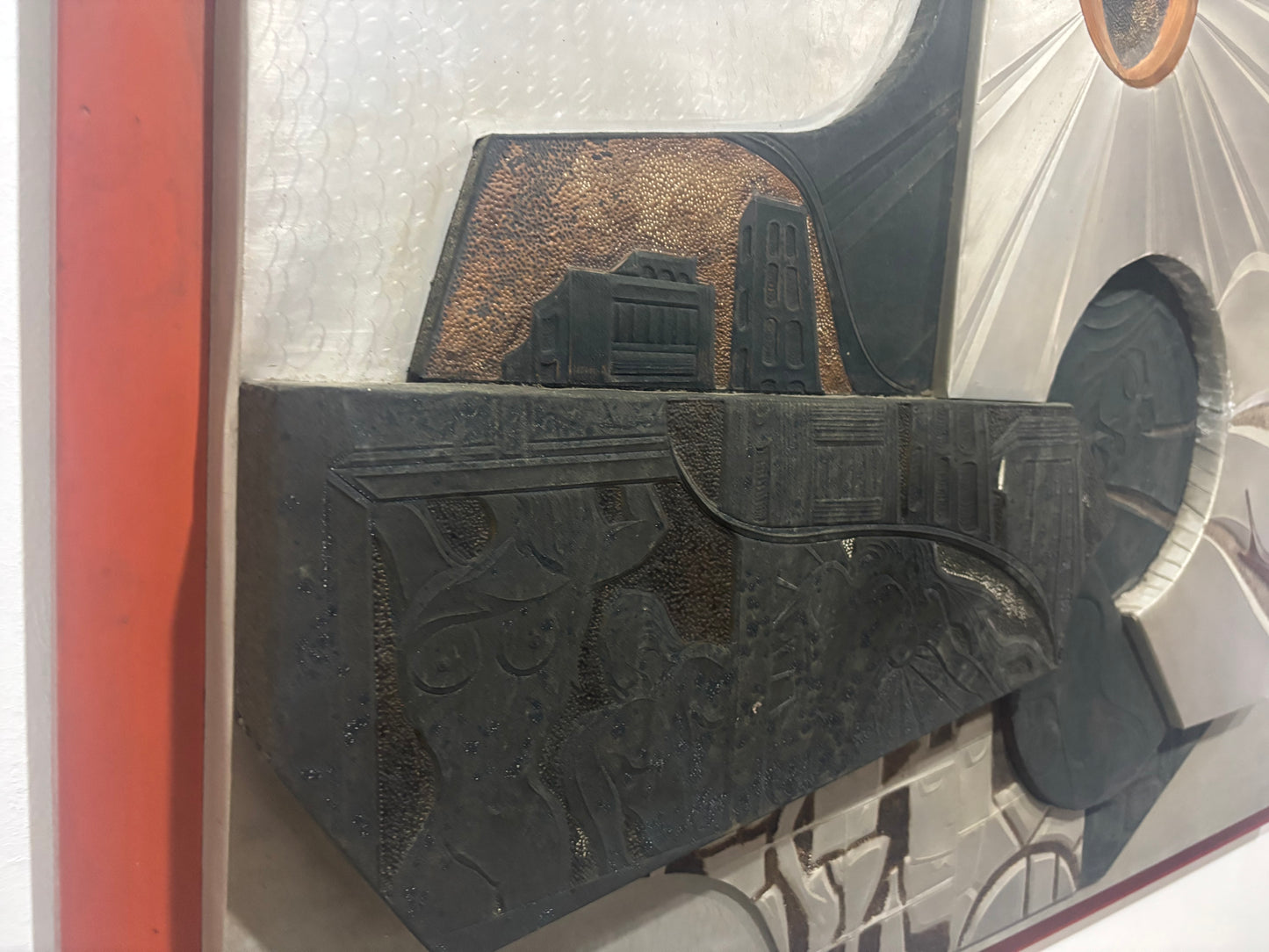 COD for Metro Manila & near by Provinces , Old Large Abstract Jesus Aluminum Sculpture