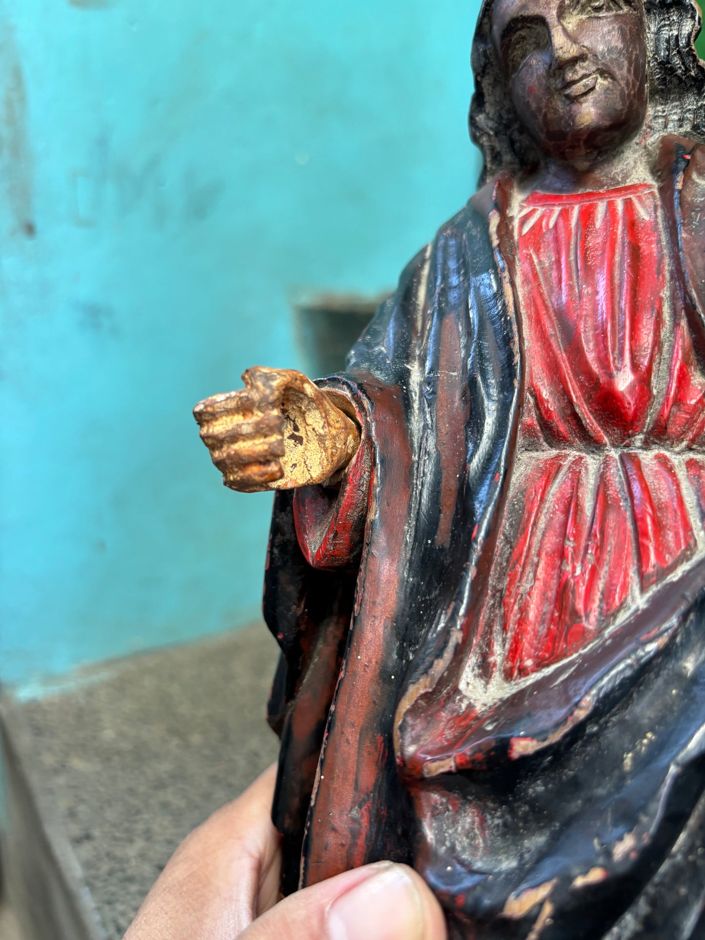 COD for Metro Manila & near by Provinces , Vintage Santa Barbara wood sculpture check all picture