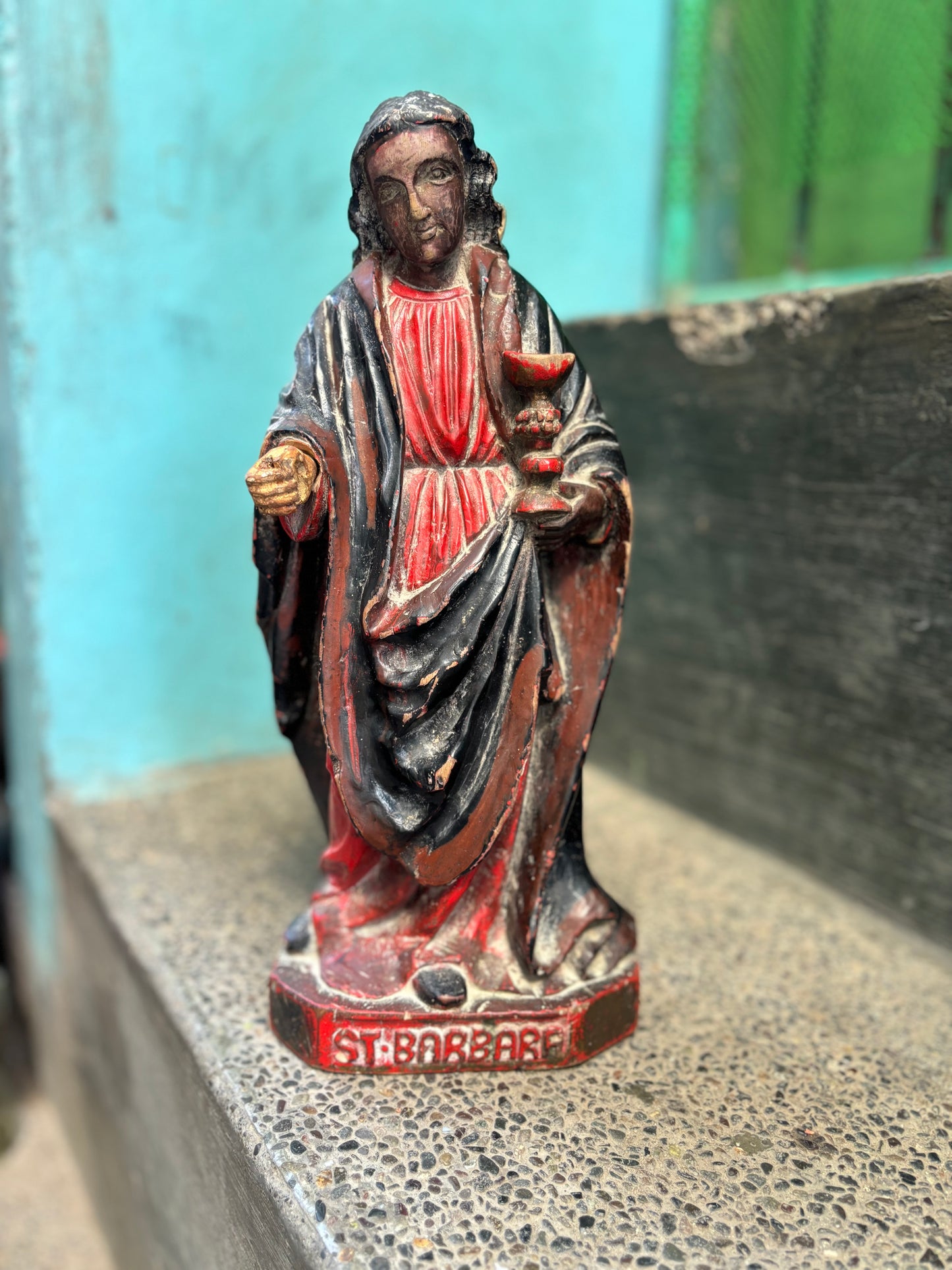 COD for Metro Manila & near by Provinces , Vintage Santa Barbara wood sculpture check all picture