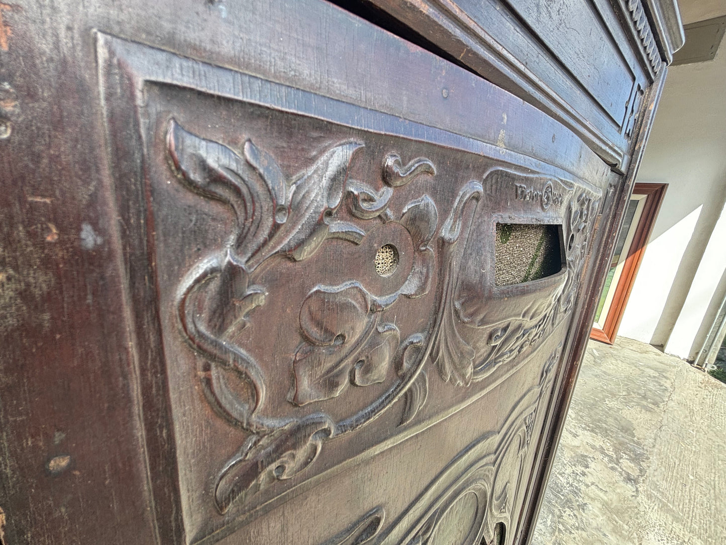 Cash on Pick up only Rare 1930 Victor Radio Cabinet only Repurpose