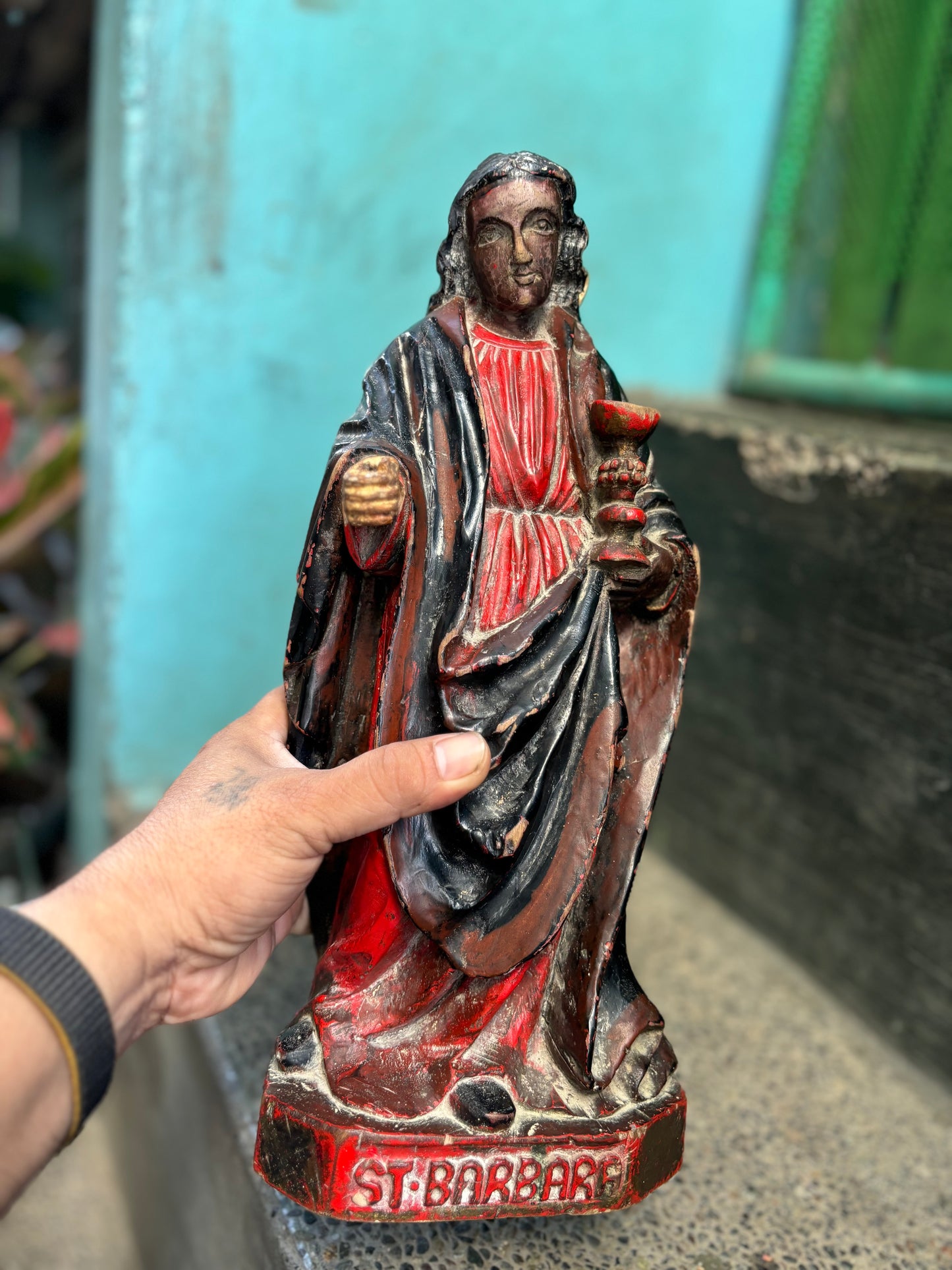 COD for Metro Manila & near by Provinces , Vintage Santa Barbara wood sculpture check all picture