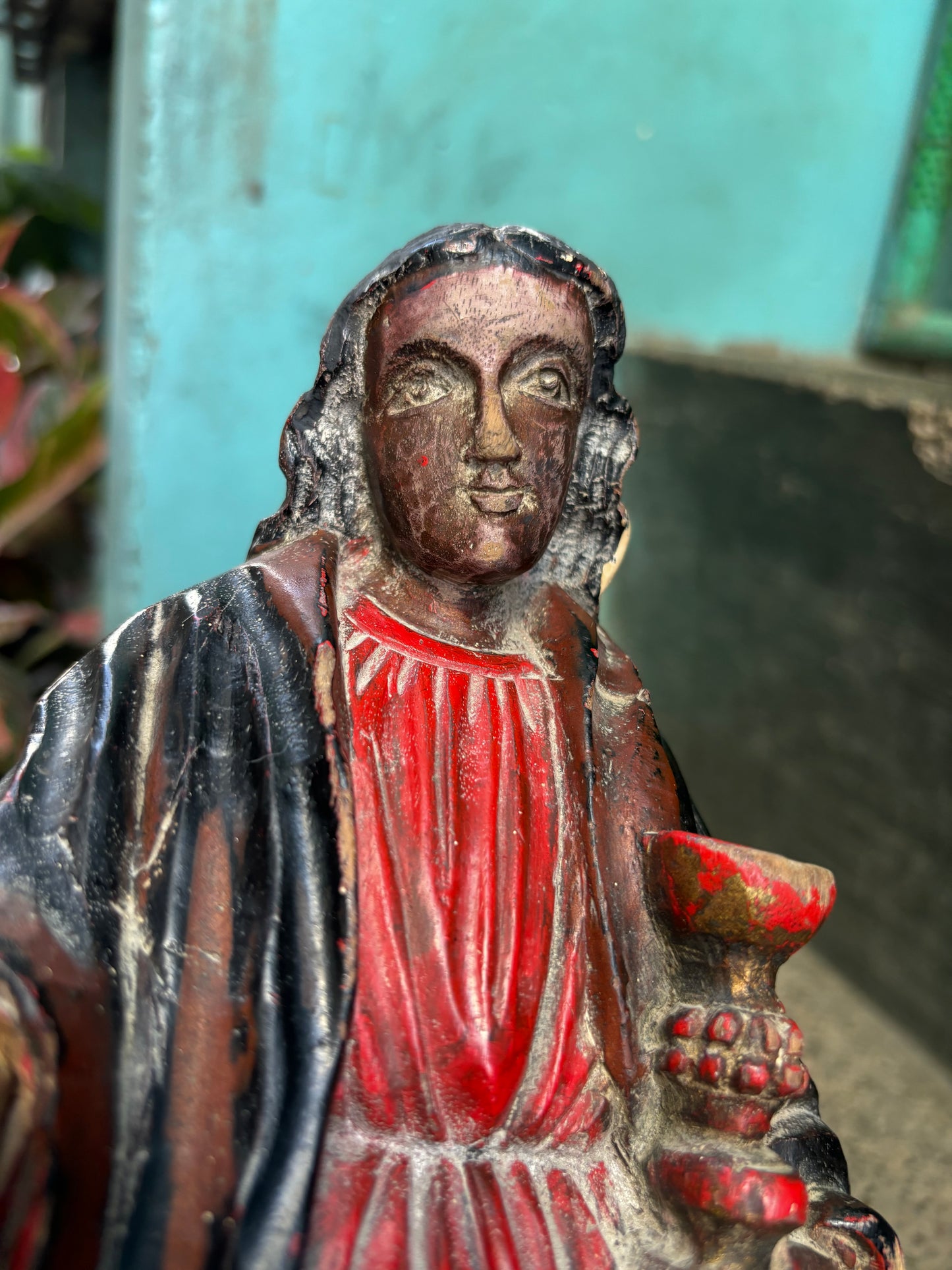 COD for Metro Manila & near by Provinces , Vintage Santa Barbara wood sculpture check all picture
