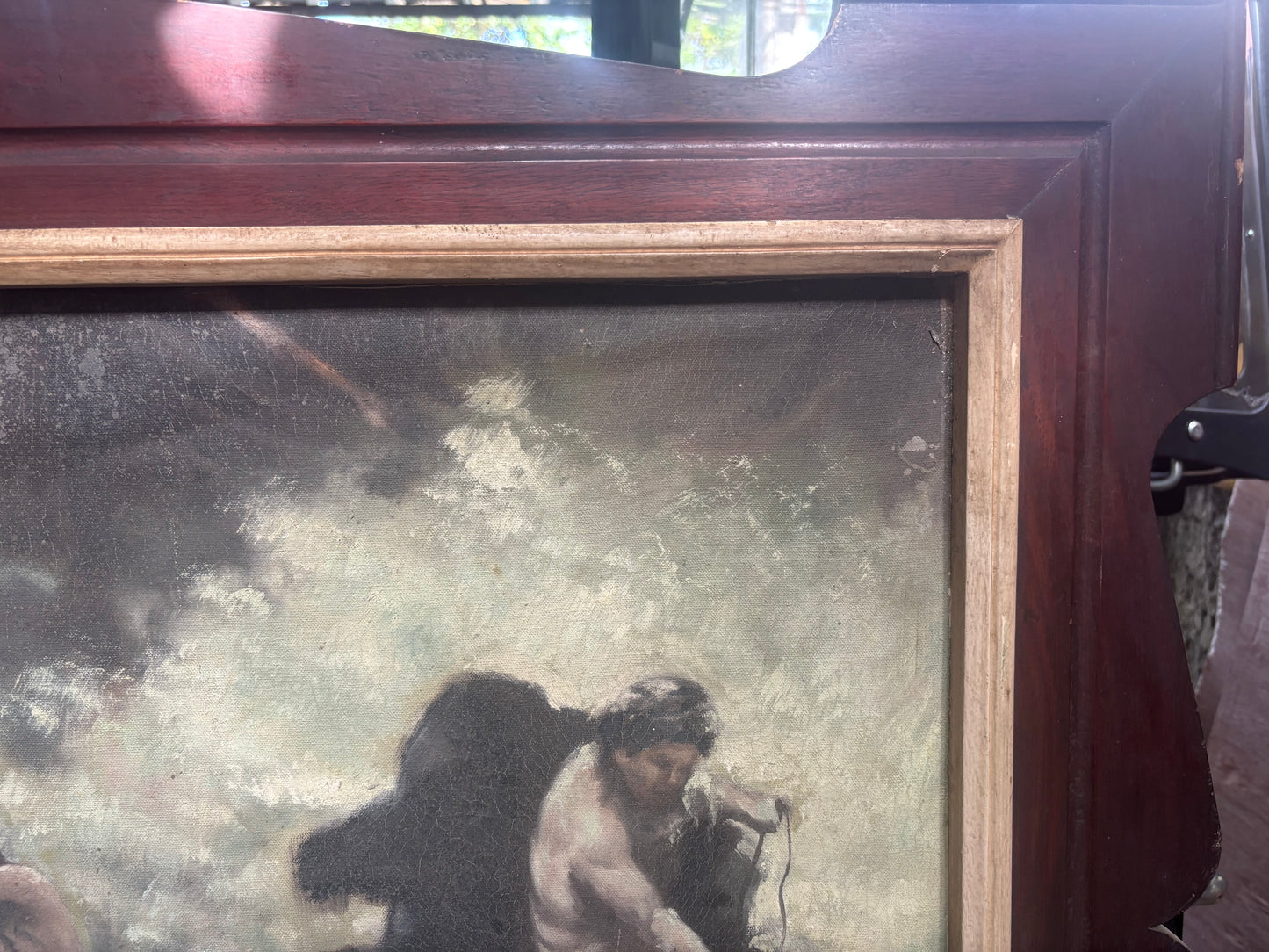 Old Purgatory Painting by Jhonny Soriano