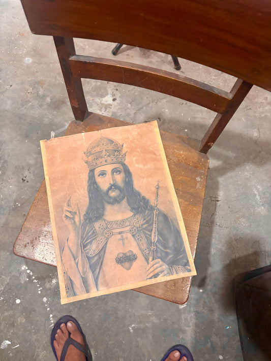Antique Christ the King Print