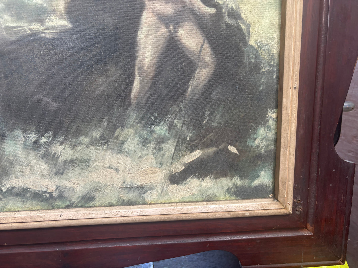 Old Purgatory Painting by Jhonny Soriano