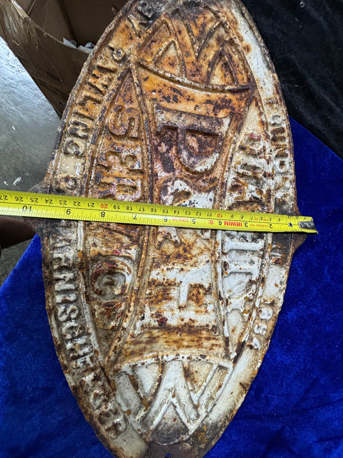 COD for Metro Manila & near by provinces , Antique Cast Iron Sign P & H