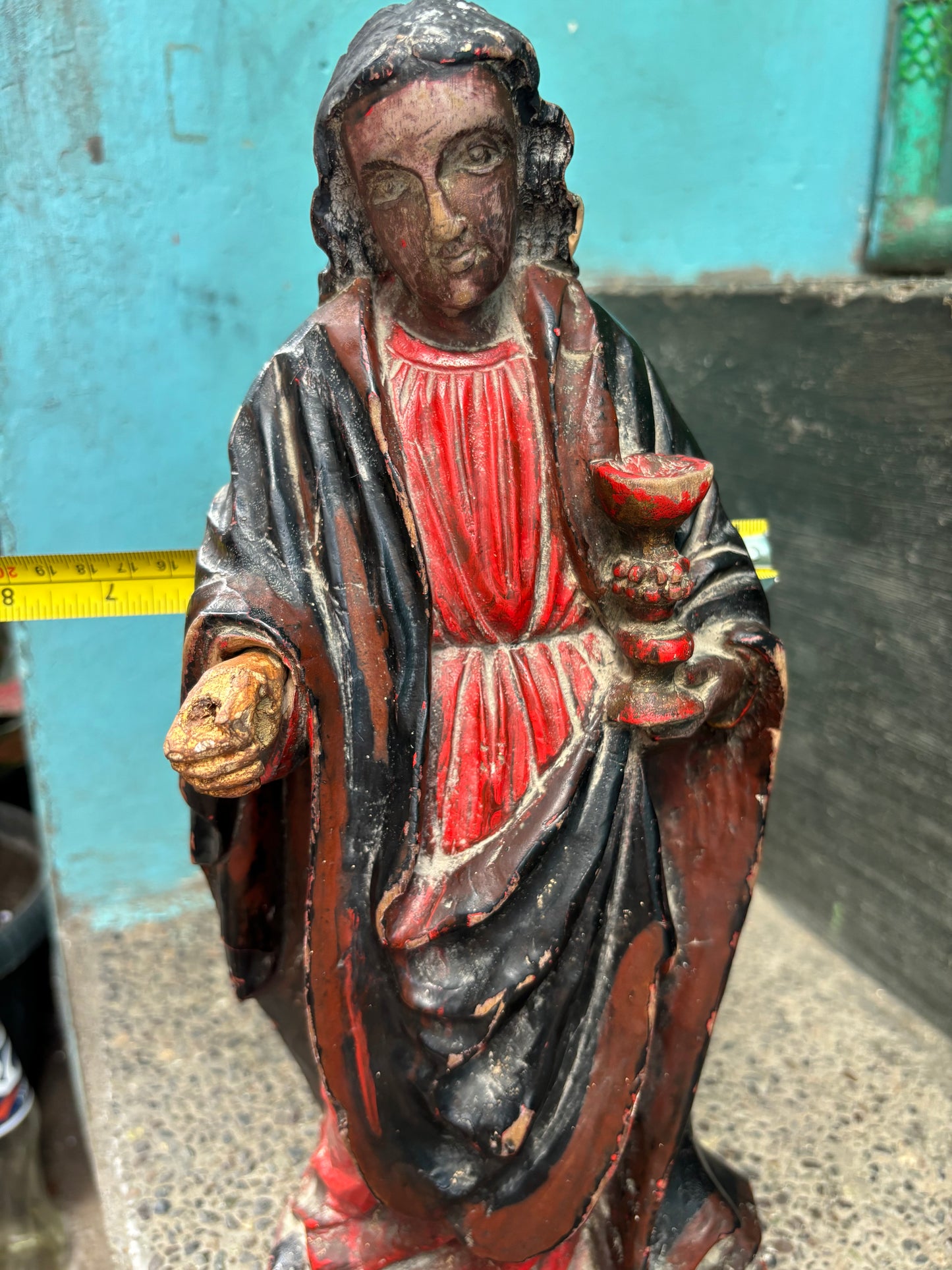 COD for Metro Manila & near by Provinces , Vintage Santa Barbara wood sculpture check all picture