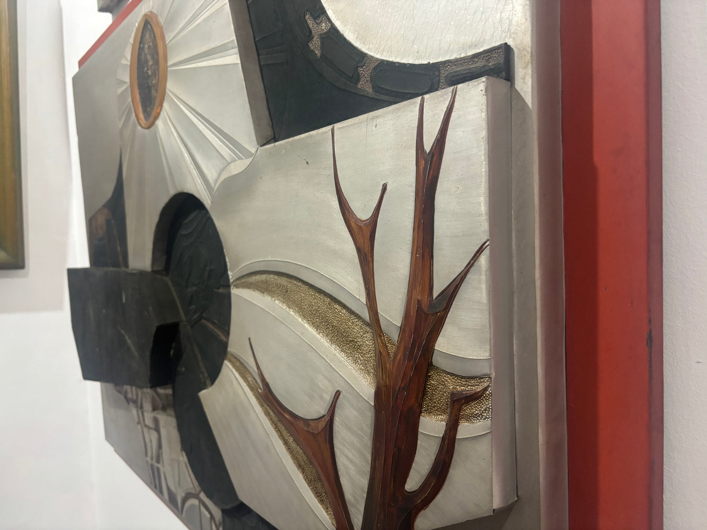 COD for Metro Manila & near by Provinces , Old Large Abstract Jesus Aluminum Sculpture