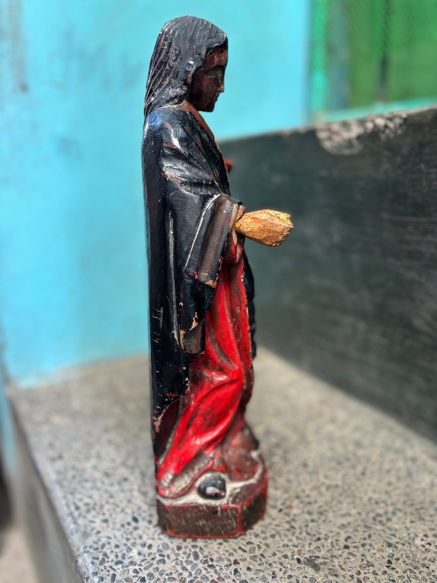 COD for Metro Manila & near by Provinces , Vintage Santa Barbara wood sculpture check all picture